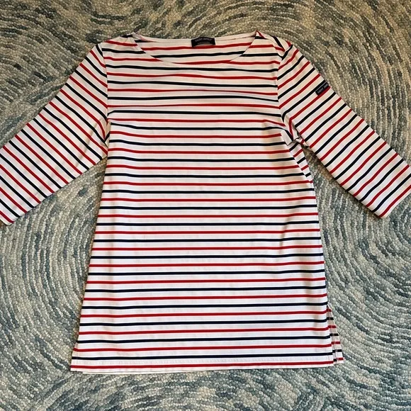 Saint James UV Phare Tunic Nautical Striped UV Protection - Picture 4 of 9
